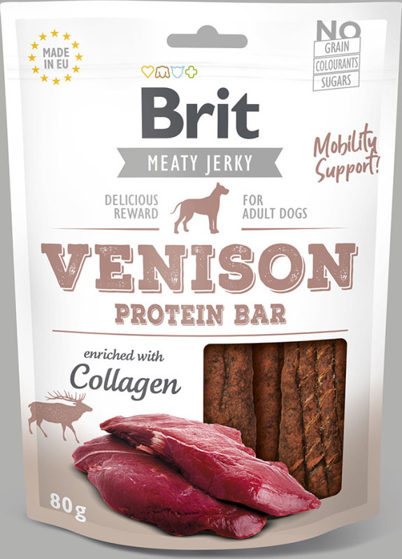 Brit Jerky Venison Protein Bar 200 g