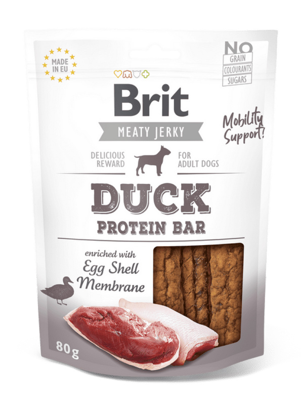 Brit Jerky Duck Protein Bar 80 g
