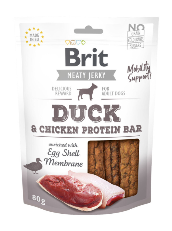 Brit Jerky Duck Protein Bar 80 g