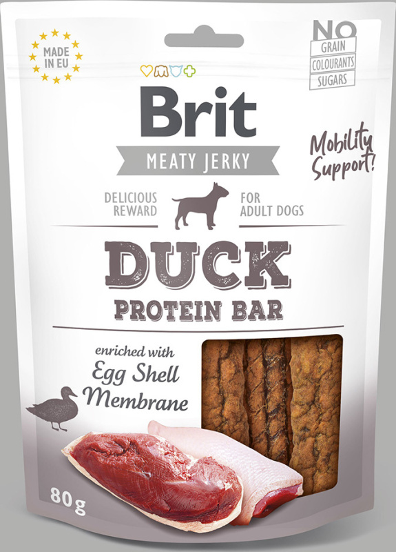 Brit Jerky Duck Protein Bar 80 g