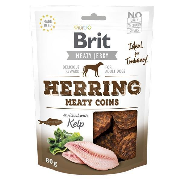 Brit Jerky Herring Meaty Coins 80 g