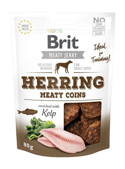 Brit Jerky Herring Meaty Coins 80 g