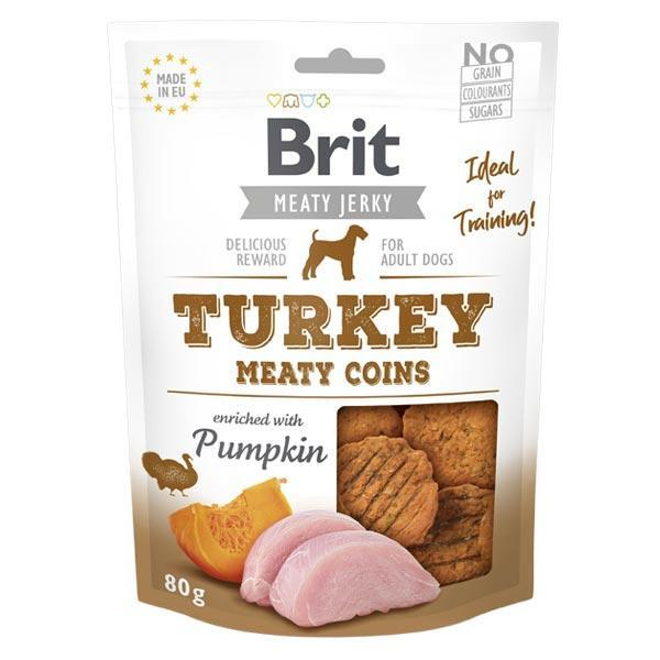 Brit Jerky Turkey Meaty Coins 200 g
