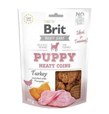Brit Meaty Jerky Puppy Meaty Coins - 80g