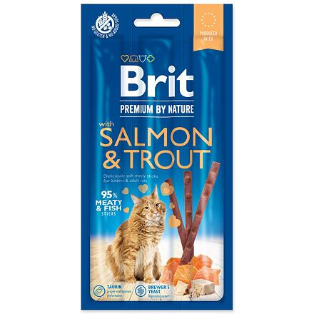 Brit Premium Cat by Nature Sticks Salmon&Trout(3pcs)