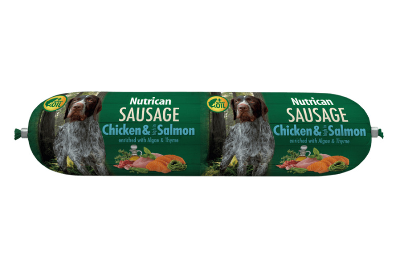 Nutrican Sausage Chicken & Salmon 800 g