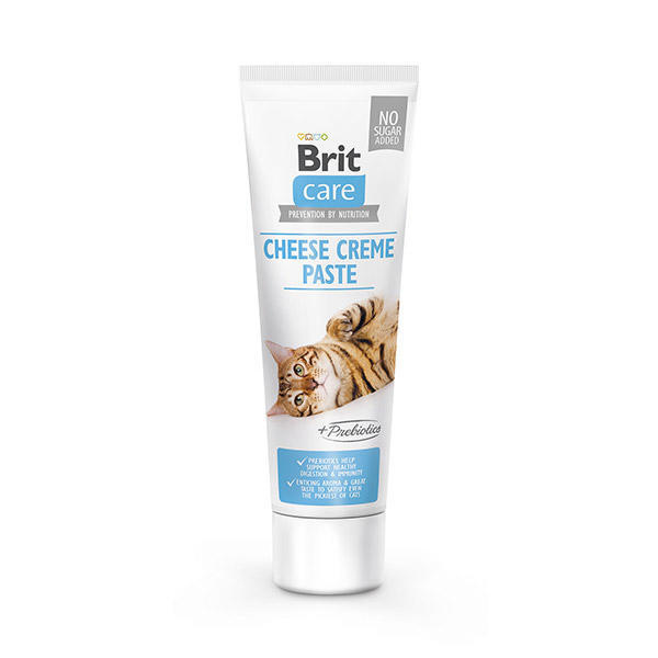 Brit Care Cat Paste Cheese Creme With Prebiotics 100g