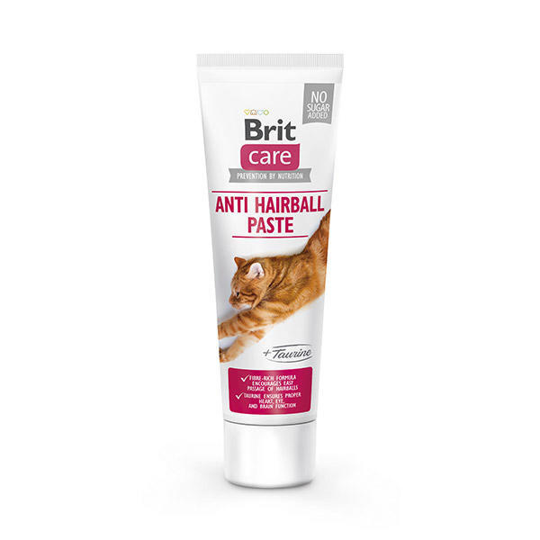 Brit Care Cat Paste Antihairball with Taurine 100 g