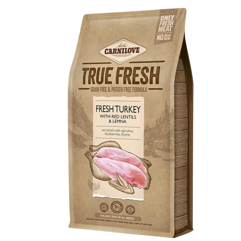 CARNILOVE True Fresh TURKEY for Adult dogs 4 kg