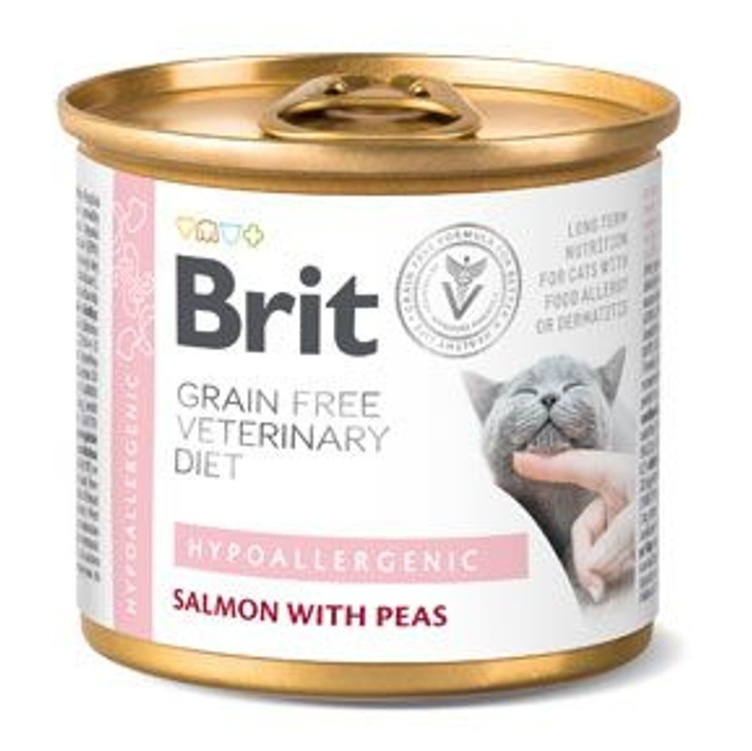 Brit VD Cat GF konz. Hypoallergenic 200 g