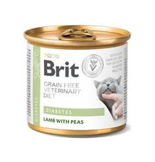 Brit VD Cat GF konz. Diabetes 200 g