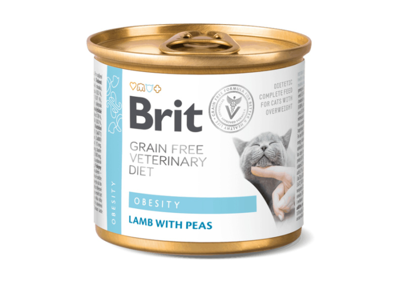 Brit VD Cat GF konz. Obesity 200 g