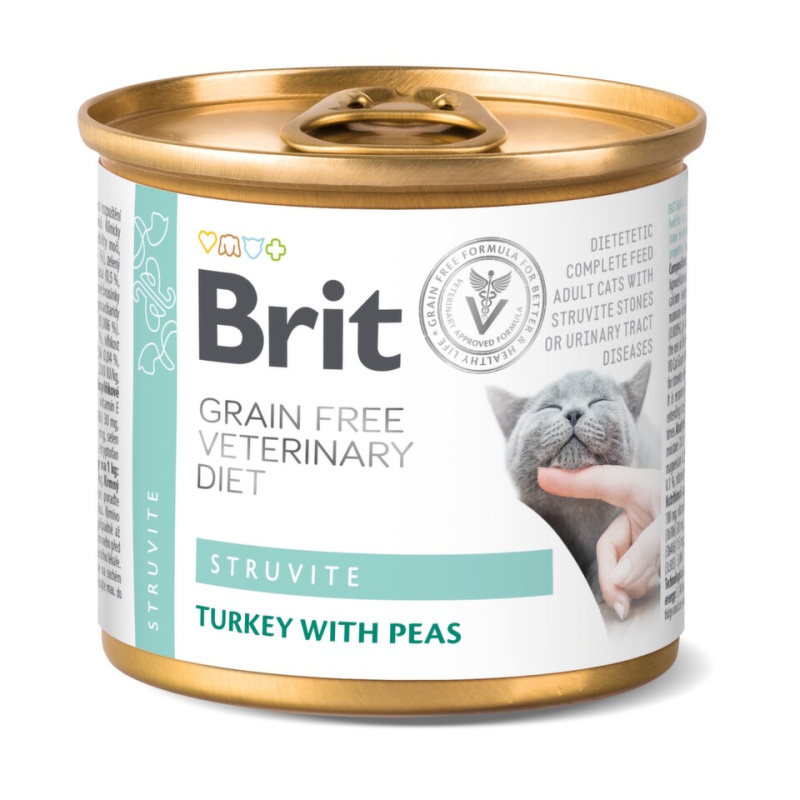 Brit VD Cat GF konz. Struvite 200 g