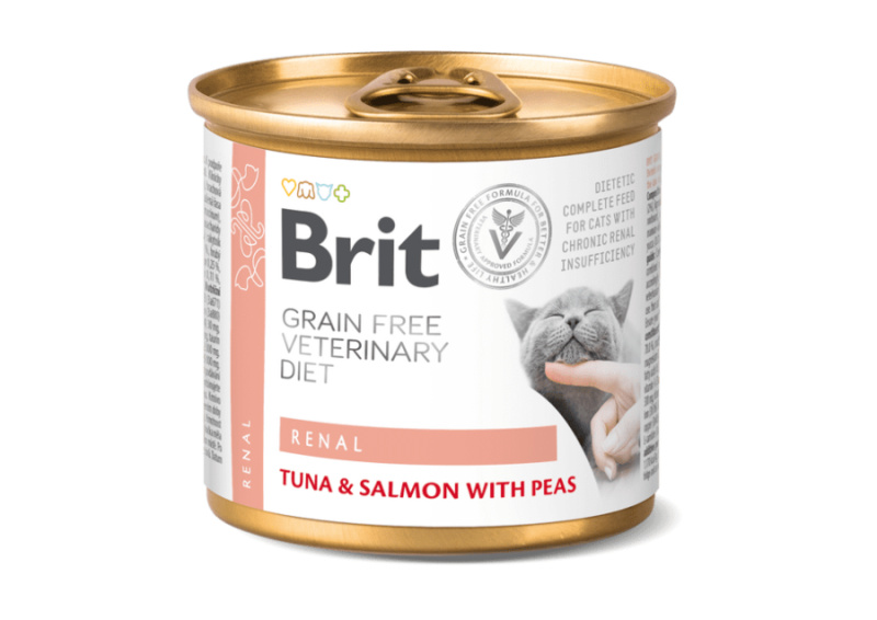 Brit VD Cat GF konz. Renal 200 g