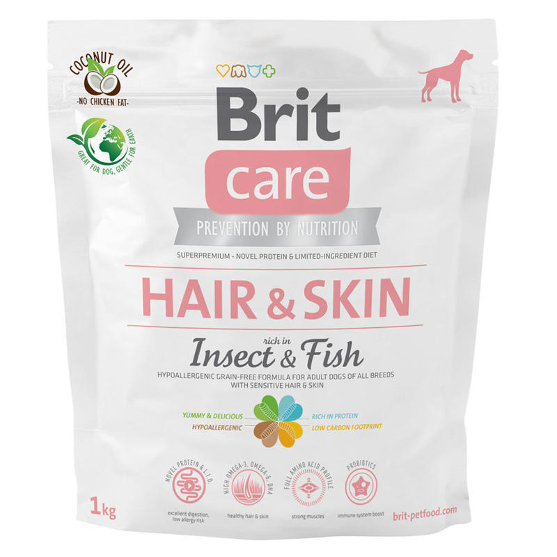 Brit Care Dog Hair&Skin.  Insect&Fish 1kg