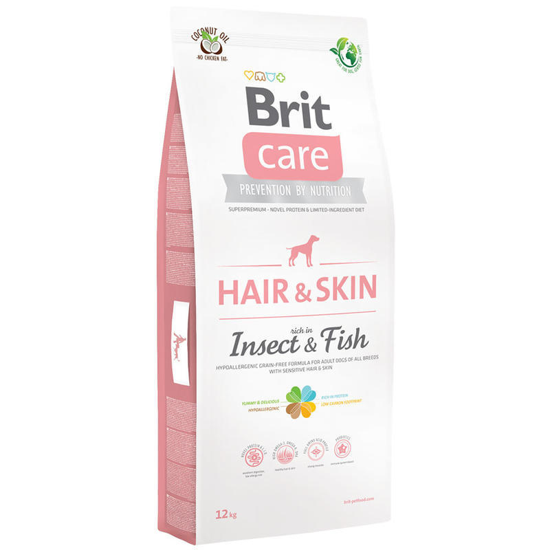 Brit Care Dog Hair&Skin.  Insect&Fish 12kg