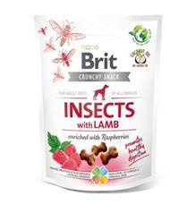 Brit Care Dog Crunchy Cracker. Insects with Lamb enriched with Raspberries 200 g
