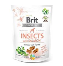 Brit Care Dog Crunchy Cracker. Insects with Salmon enriched with Thyme 200 g