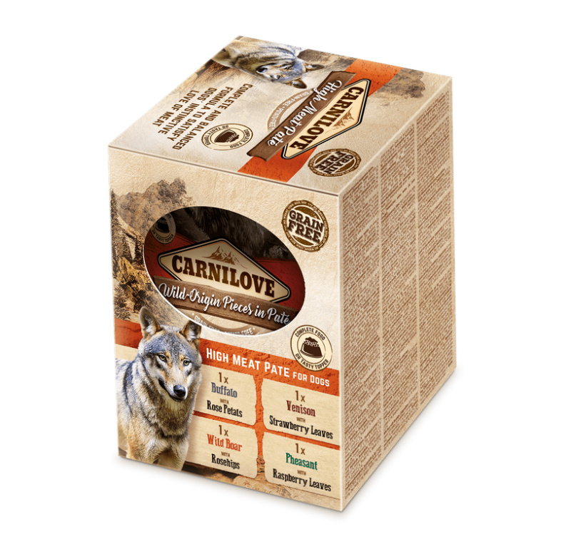 Carnilove Dog Pouch Paté Multipack 4 x 300g