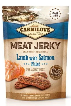 Carnilove Meat Jerky 100g - Lamb/Salmon