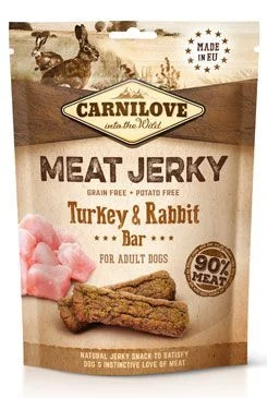 CARNILOVE Jerky Snack Turkey & Rabbit Bar 100 g