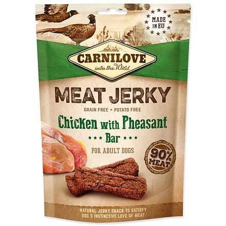 Carnilove Meat Jerky 100g - Chicken/Pheasant