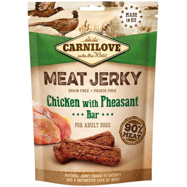 Carnilove Meat Jerky 100g - Chicken/Pheasant