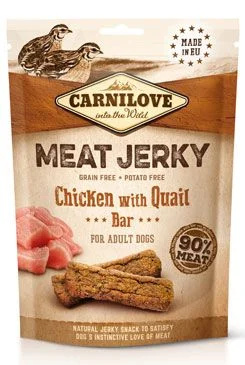 Carnilove Meat Jerky 100g - Chicken/Quail