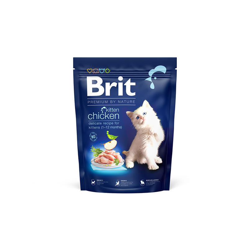 BRIT Premium by Nature Cat Kitten Chicken 300 g