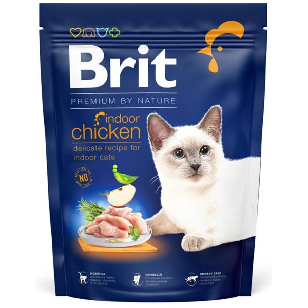 BRIT Premium by Nature Cat Indoor Chicken 300 g