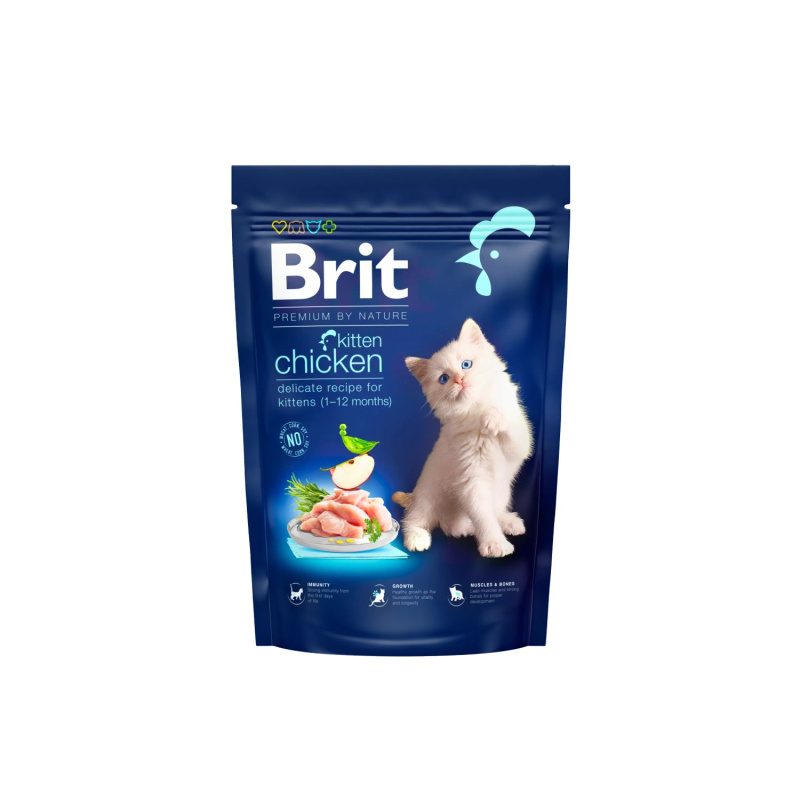 Brit Premium by Nature Cat Chicken Kitten - 800g