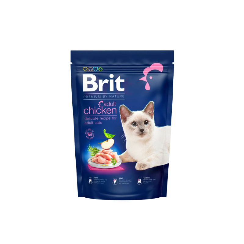 Brit Premium by Nature Cat Adult Chicken - 800g