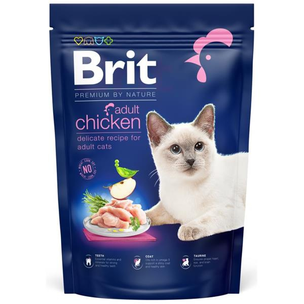 Brit Premium by Nature Cat Adult Chicken - 800g