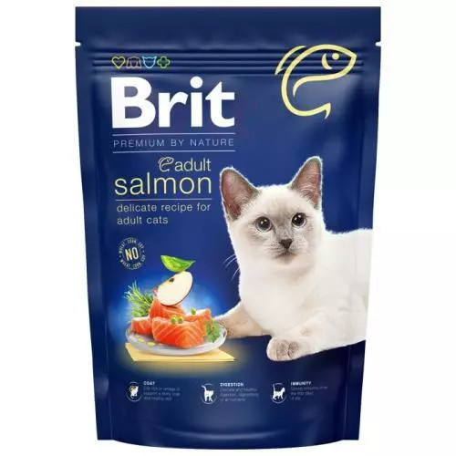 BRIT Premium by Nature Cat Adult Salmon 800 g
