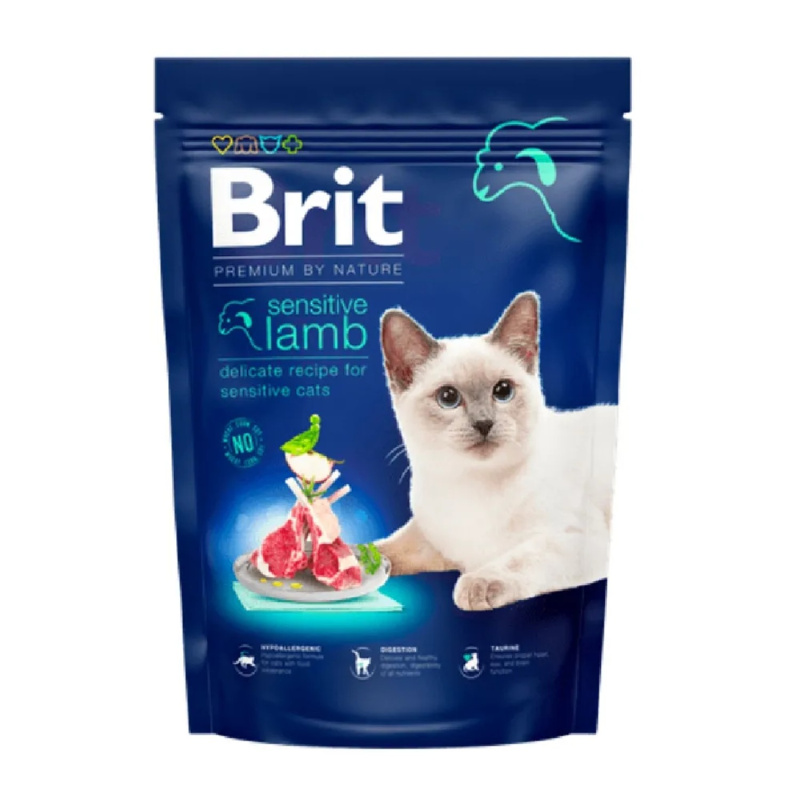 BRIT Premium by Nature Cat Sensitive Lamb 800 g
