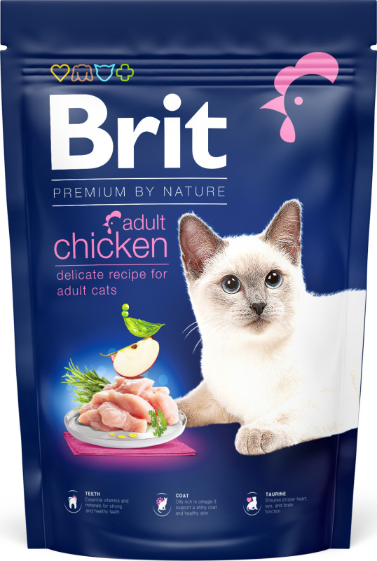 BRIT Premium by Nature Cat Adult Chicken 1,5 kg