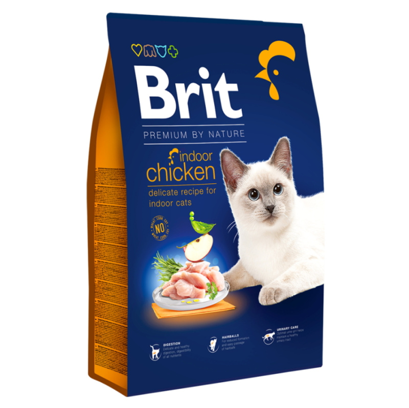 BRIT Premium by Nature Cat Indoor Chicken 1,5 kg