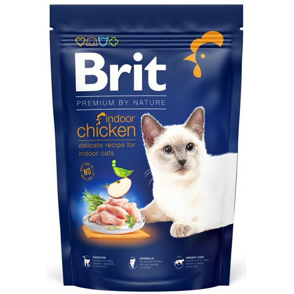 BRIT Premium by Nature Cat Indoor Chicken 1,5 kg
