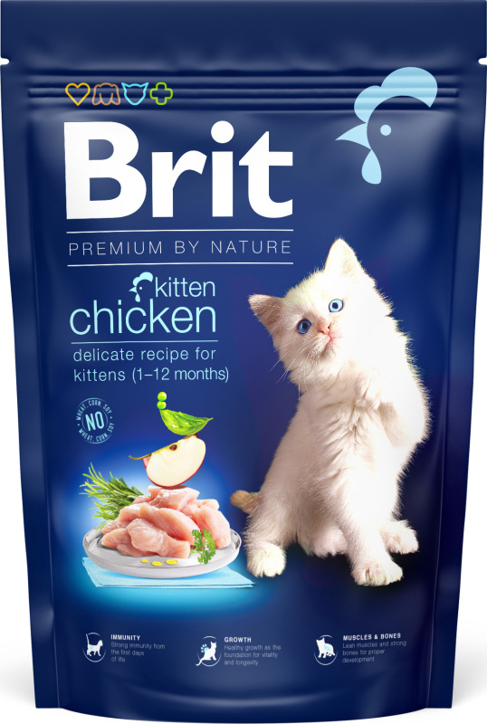 BRIT Premium by Nature Cat Sterilized Chicken 1,5 kg