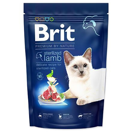 BRIT Premium by Nature Cat Sterilized Lamb 1,5 kg