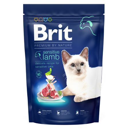BRIT Premium by Nature Cat Sensitive Lamb 1,5 kg