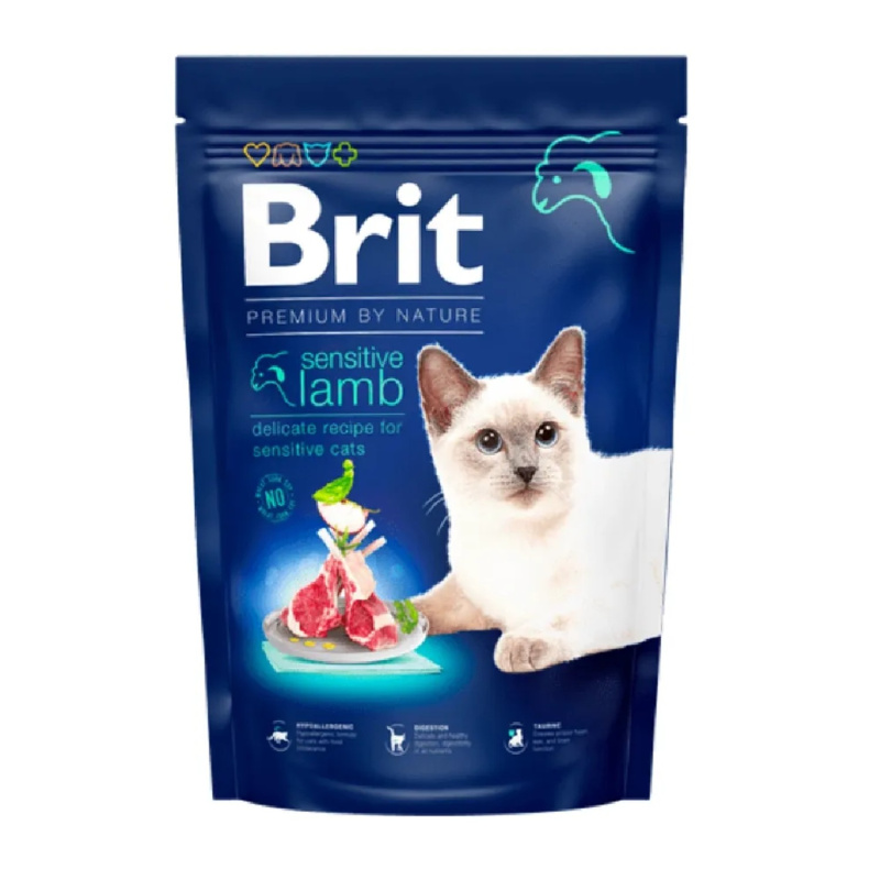 BRIT Premium by Nature Cat Sensitive Lamb 1,5 kg