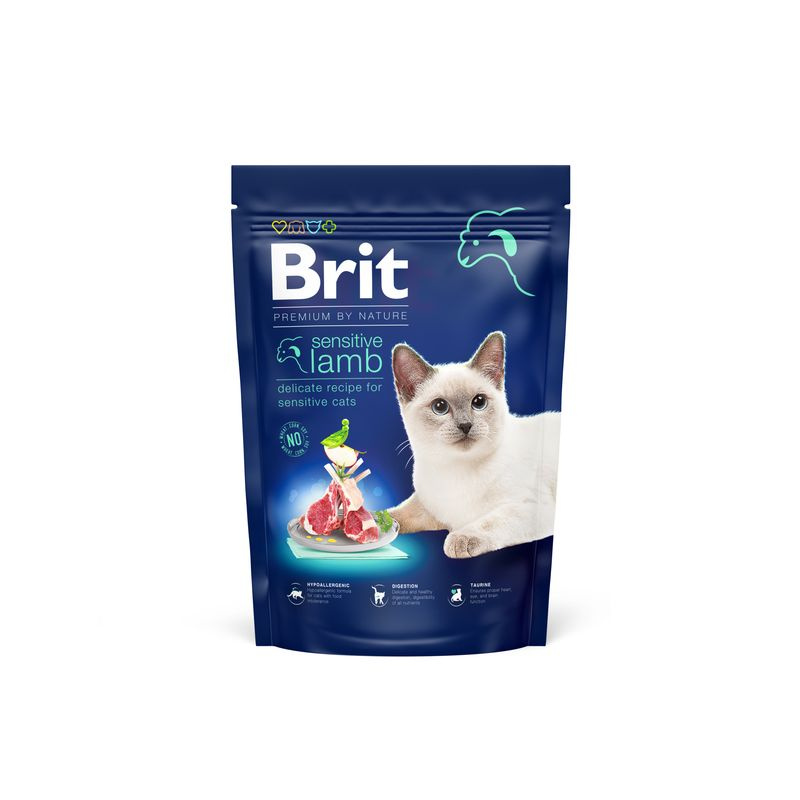 BRIT Premium by Nature Cat Sensitive Lamb 1,5 kg