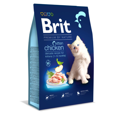 Brit Premium by Nature Cat Chicken Kitten - 8kg