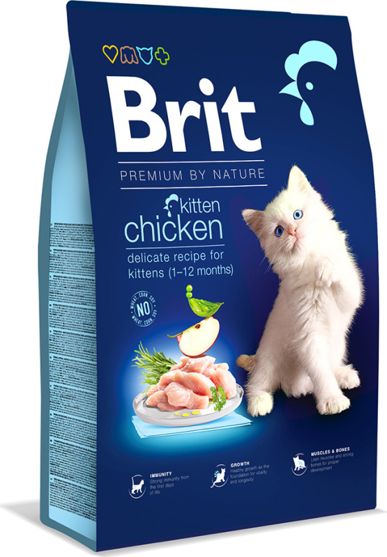 Brit Premium by Nature Cat Chicken Kitten - 8kg
