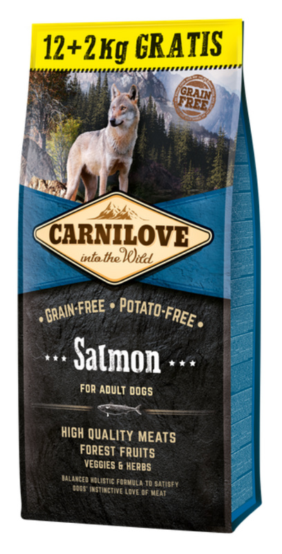 Carnilove Salmon for Adult 12 + 2 kg