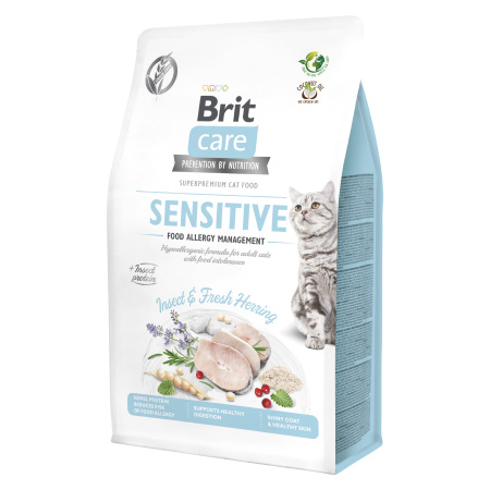 Brit Care Cat GF Insect. Food Allergy Management 0,4kg