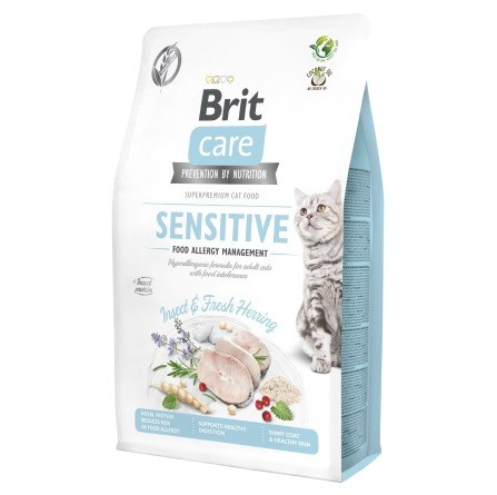 Brit Care Cat GF Insect. Food Allergy Management 0,4kg