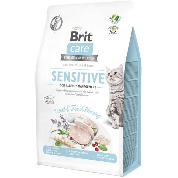 Brit Care Cat GF Insect. Food Allergy Management 0,4kg