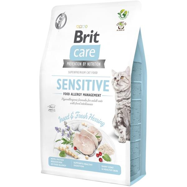 Brit Care Cat GF Insect. Food Allergy Management 2kg